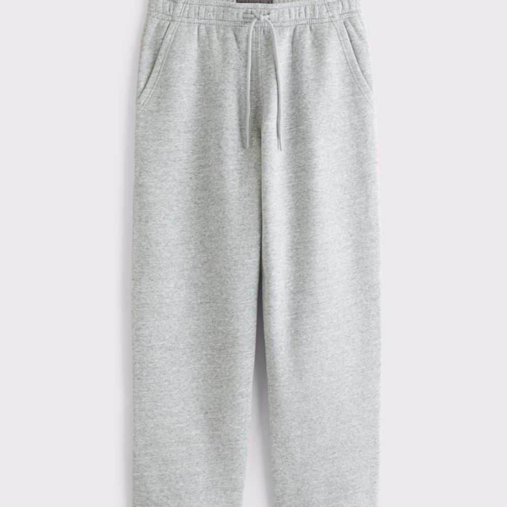 Abercrombie & Fitch Light Gray Fleece Joggers- SOLD